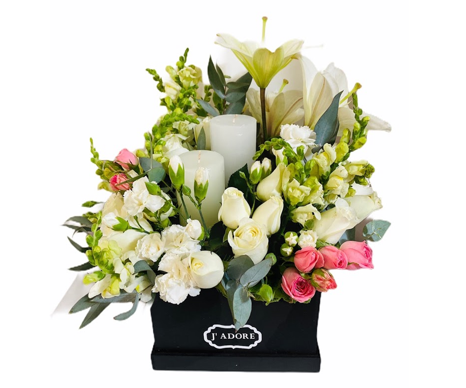 Arreglo Pensamientos – Rosas y Claveles