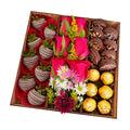 Dulce Capricho – Fresas, Galletas y Rosas