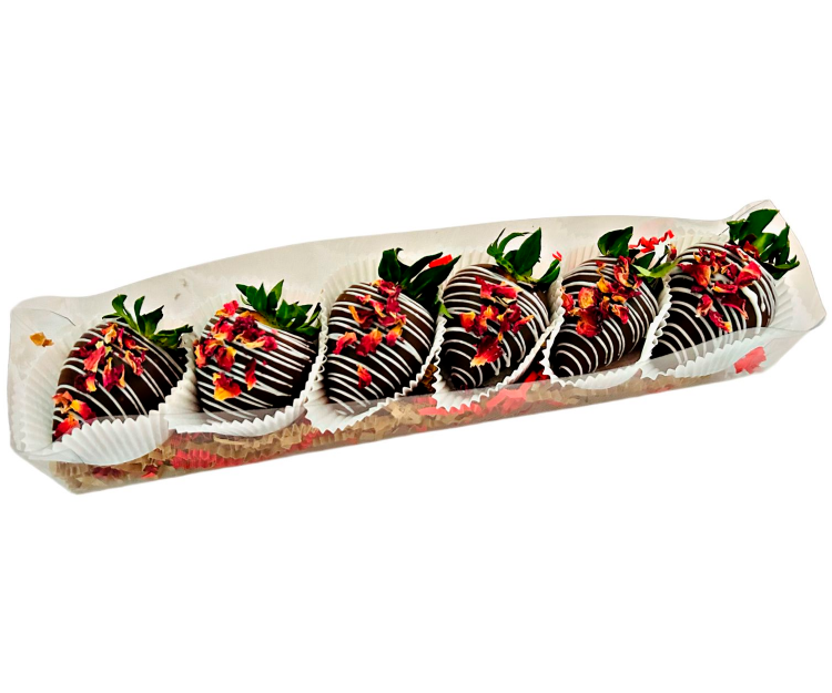 Fresas con Pétalos (Complemento)