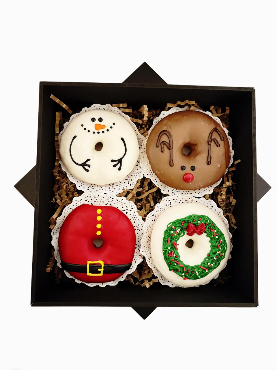 Donas de Navidad – 4 piezas